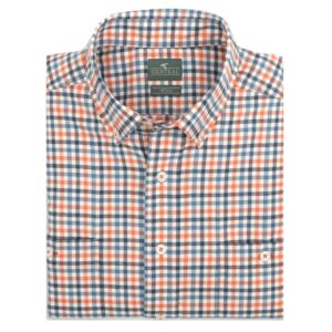 Genteal Quinn Performance Long Sleeve Flannel - Auburn Plaid