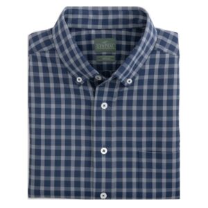 Genteal Awbrey Long Sleeve Performance Sport Shirt - Imperial Plaid