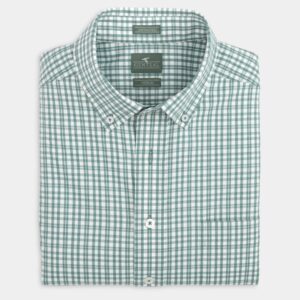 Genteal Casper Untucked Performance Sport Shirt - Arbor Plaid