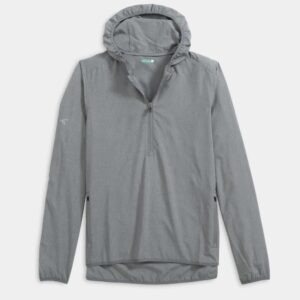 Genteal Capetown Half-Zip Shell - Charcoal