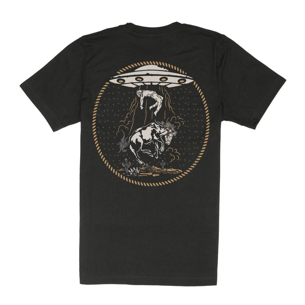 Sendero Provisions Charros & Aliens T-Shirt - Black