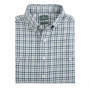 Genteal Quinn Performance Long Sleeve Flannel - Cobblestone Plaid