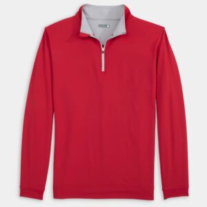 Genteal Venture Performance Quarter-Zip - Crimson