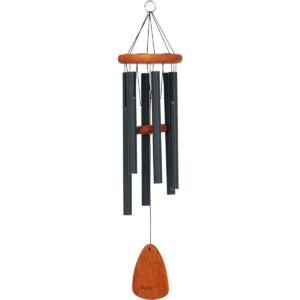 Festival 30-inch Redwood Wind Chime - Forest Green