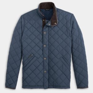 Genteal Northpoint Quilted Coat - Navy