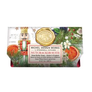 Michel Design Works Large Bath Soap Bar - Nutcracker Suite