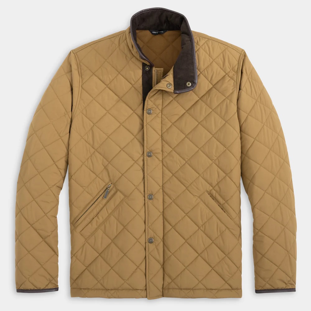 Genteal Northpoint Quilted Coat - Pecan