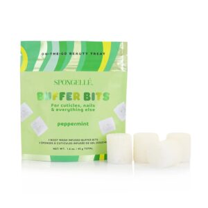 Spongelle Peppermint - PediPOP! Buffer Bits