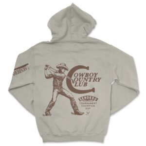 Sendero Provisions Cowboy Country Club Hoodie - Sand