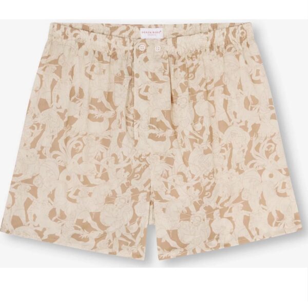 Derek Rose Ledbury 73 Cotton Batiste Boxers - Sand