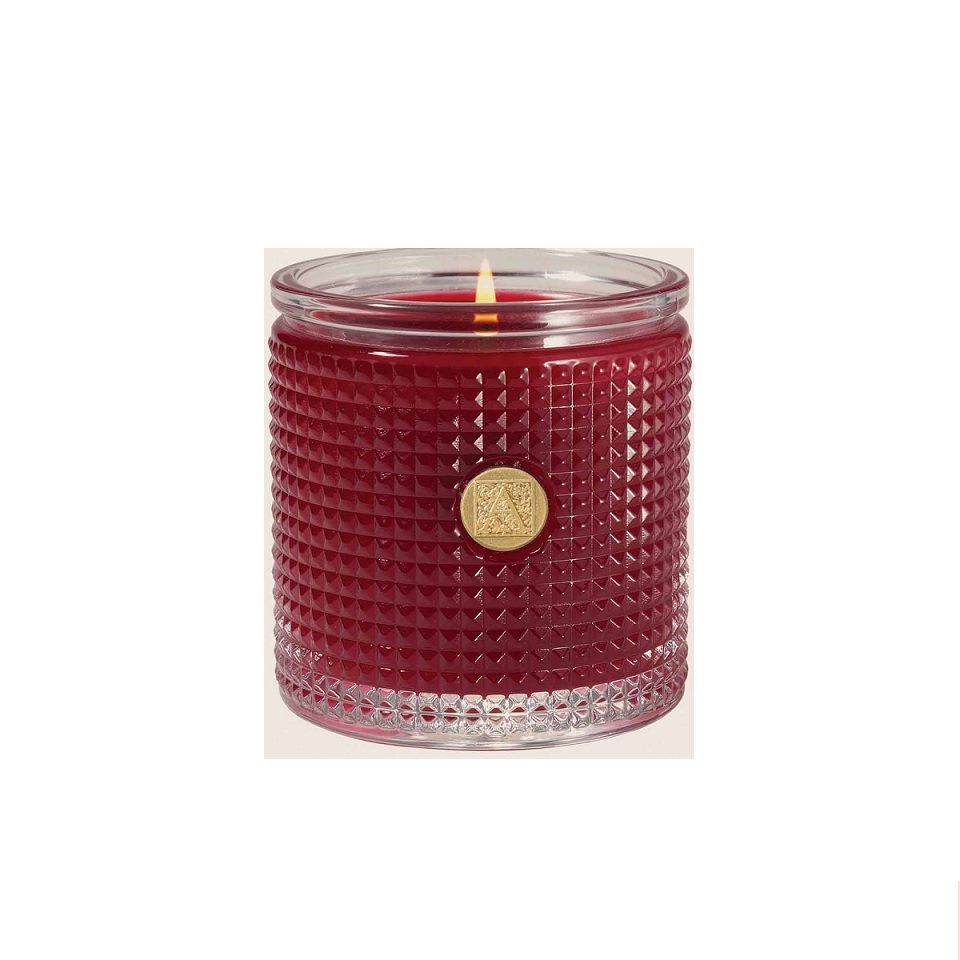 Aromatique The Smell of Christmas - Textured Glass Candle