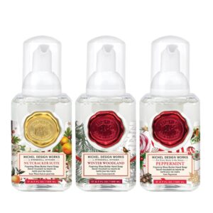 Michel Design Works Wintertime Whimsy Mini Foaming Hand Soap Set