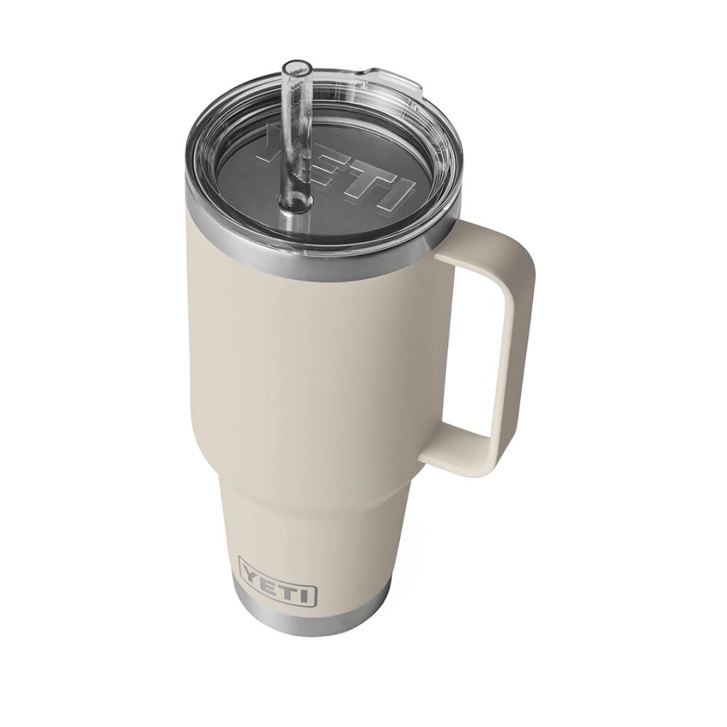 Yeti Rambler 42oz Straw Mug - Cape Taupe