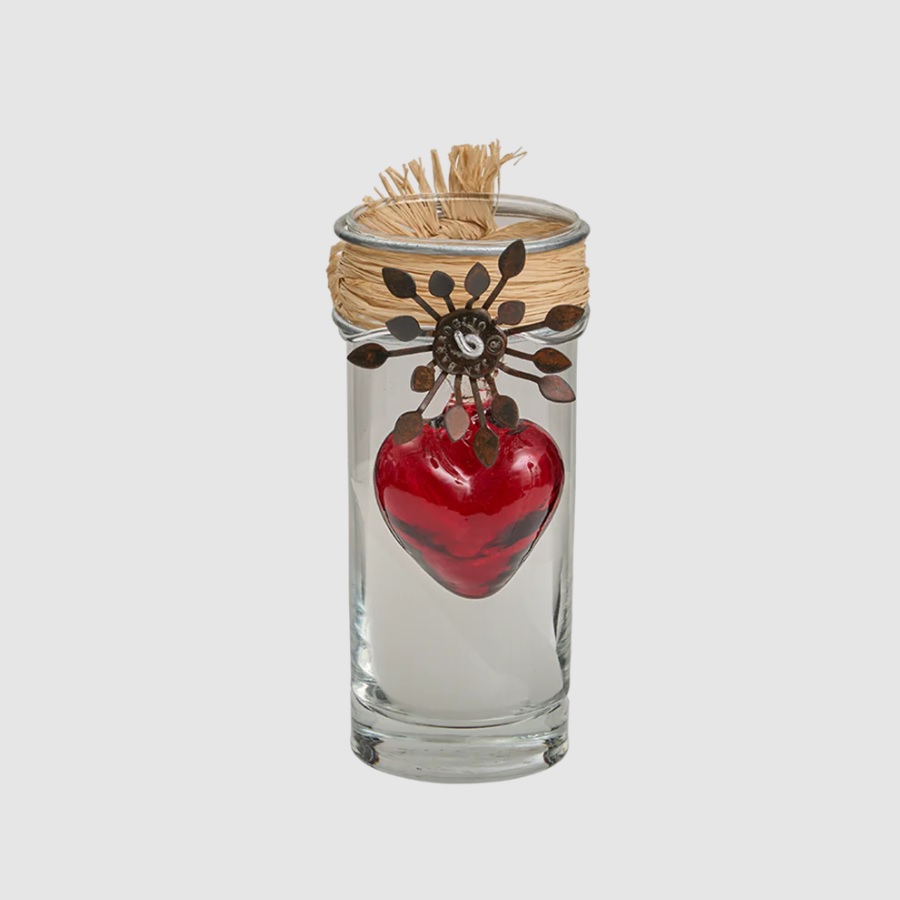 Jan Barboglio Adelita Sacred Heart Candle