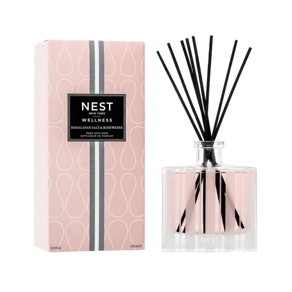 Nest Himalayan Salt & Rosewater Reed Diffuser