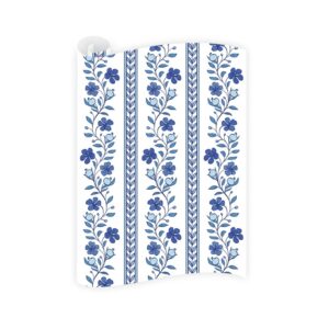 Bombay Blue Wrapping Paper Roll