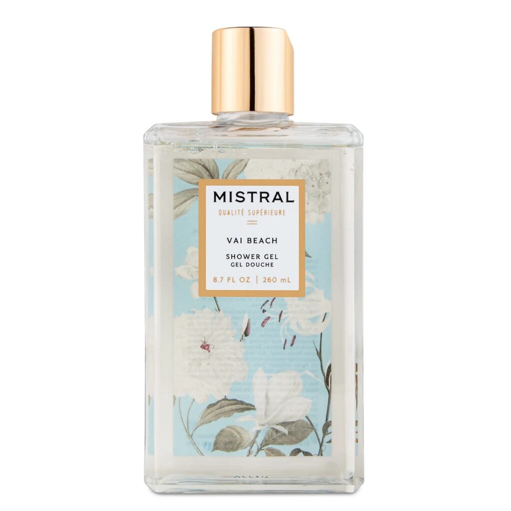 Mistral Luxe Shower Gel - Vai Beach