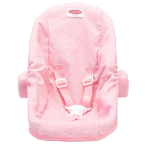 Madame Alexander Car Seat for Dolls - Pink Hearts