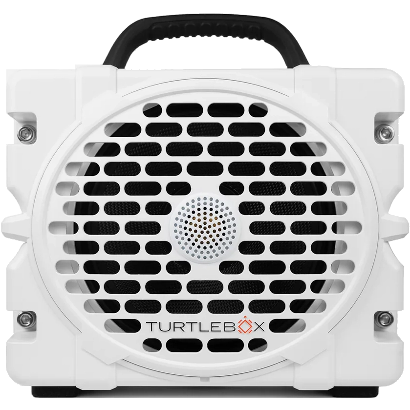 Turtlebox Grande Bluetooth Outdoor Speaker - White